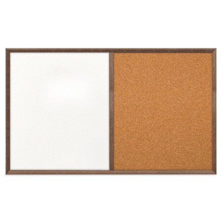 United Visual Products Slim Style Indoor Enclosed Corkboard, 18 UV501SC-BRONZE-FORBO
